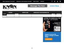 Tablet Screenshot of knon.org